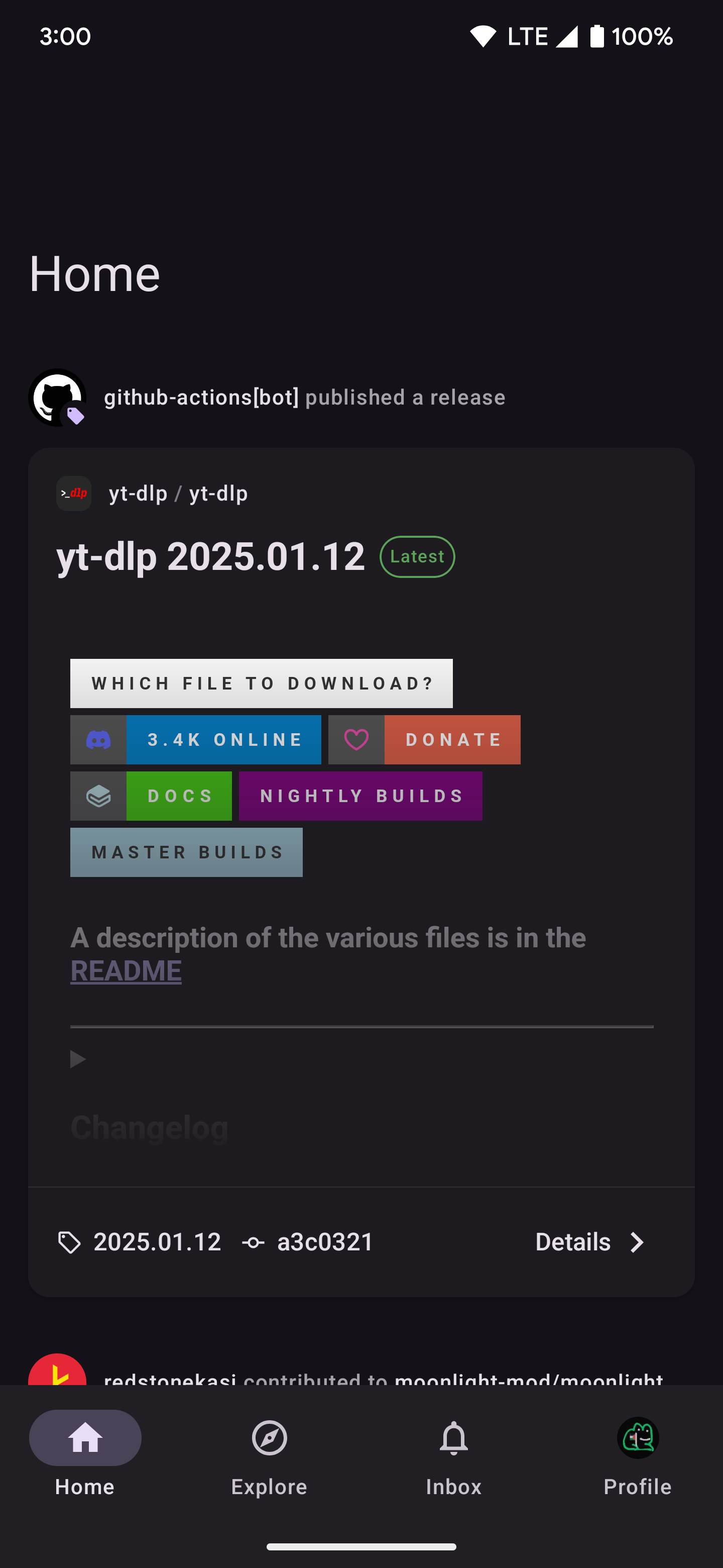Home Feed